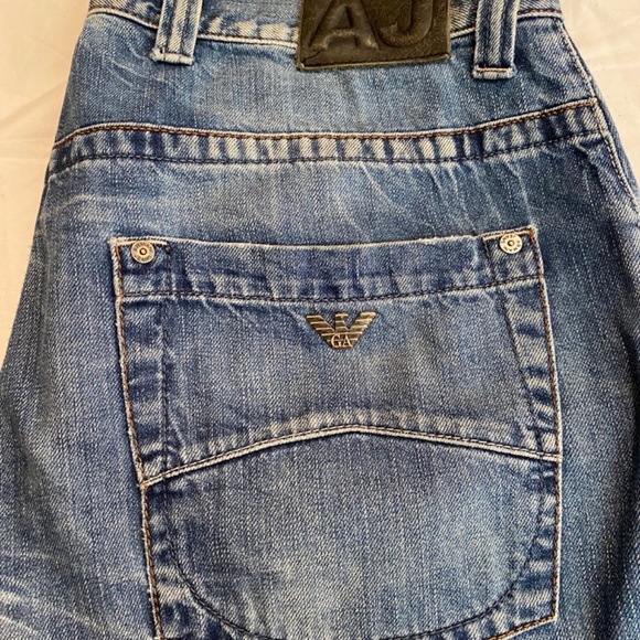 ARMANI JEANS Men’s Blue Jeans Sz 34 - Picture 2 of 15